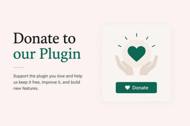 Donate to the DesignSetGo Apps plugin